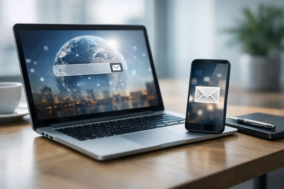 Dominio y correo profesional para empresa con cuentas corporativas, DNS, seguridad y continuidad operativa