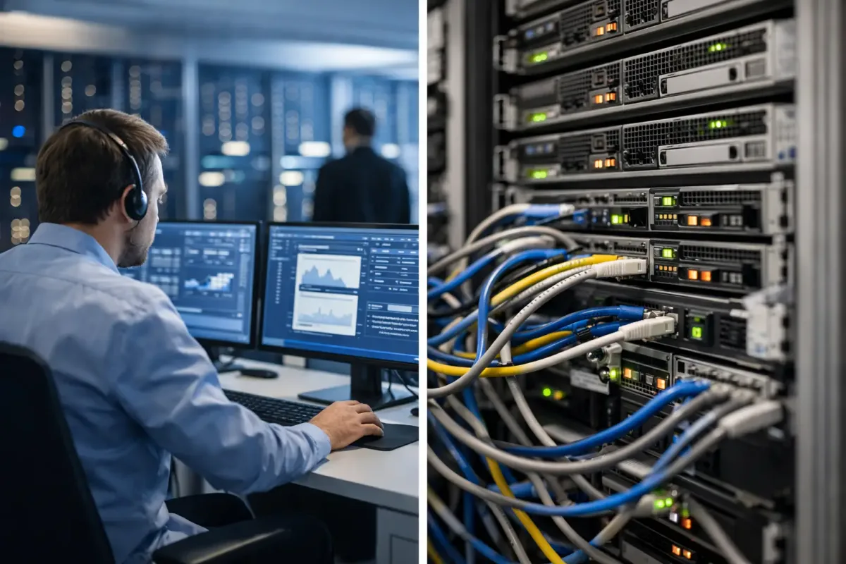 Comparación de hosting administrado y compartido para empresas con soporte, seguridad y continuidad operativa